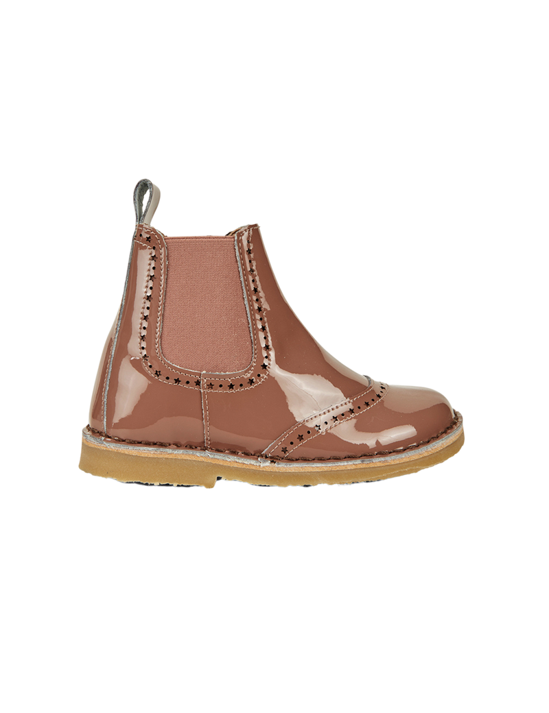 Petit Nord Ankle Boot Stars Boots Rose Clay Patent 091