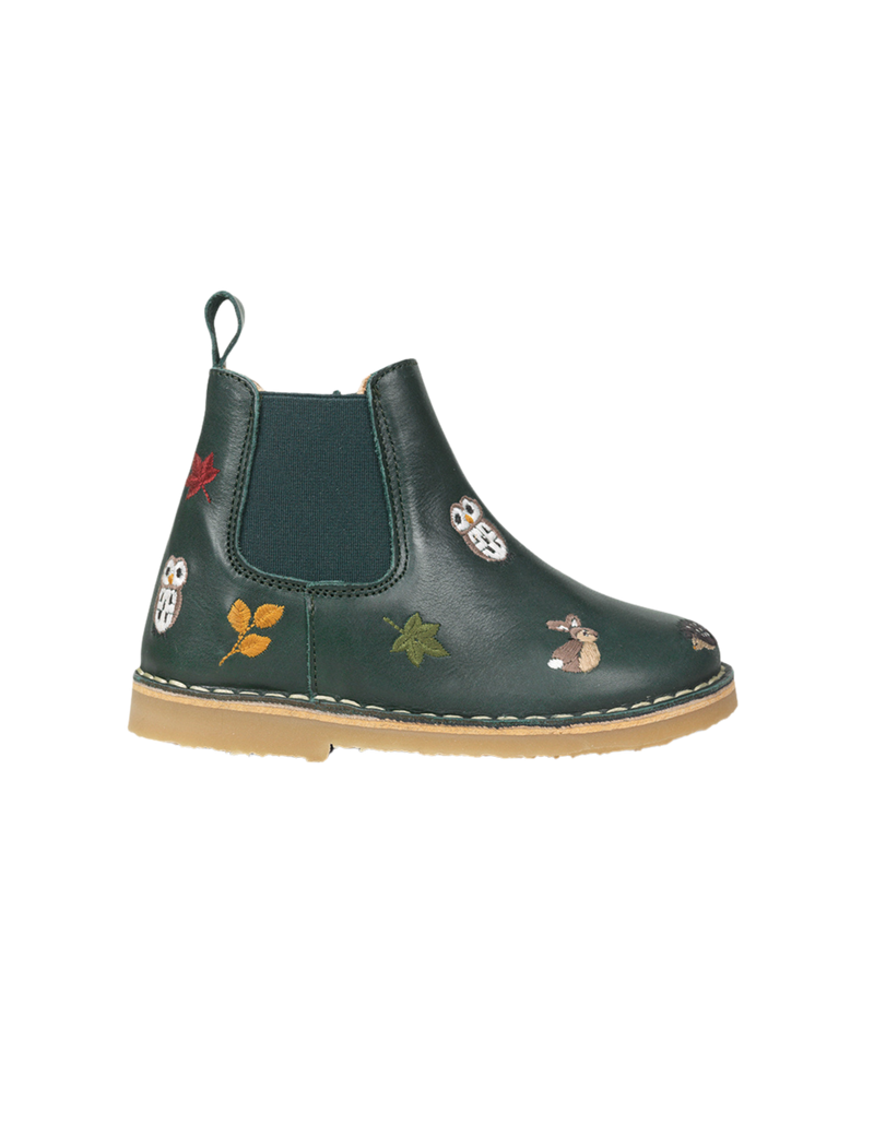 Petit Nord Ankle Boot Woodland Boots Kale 068