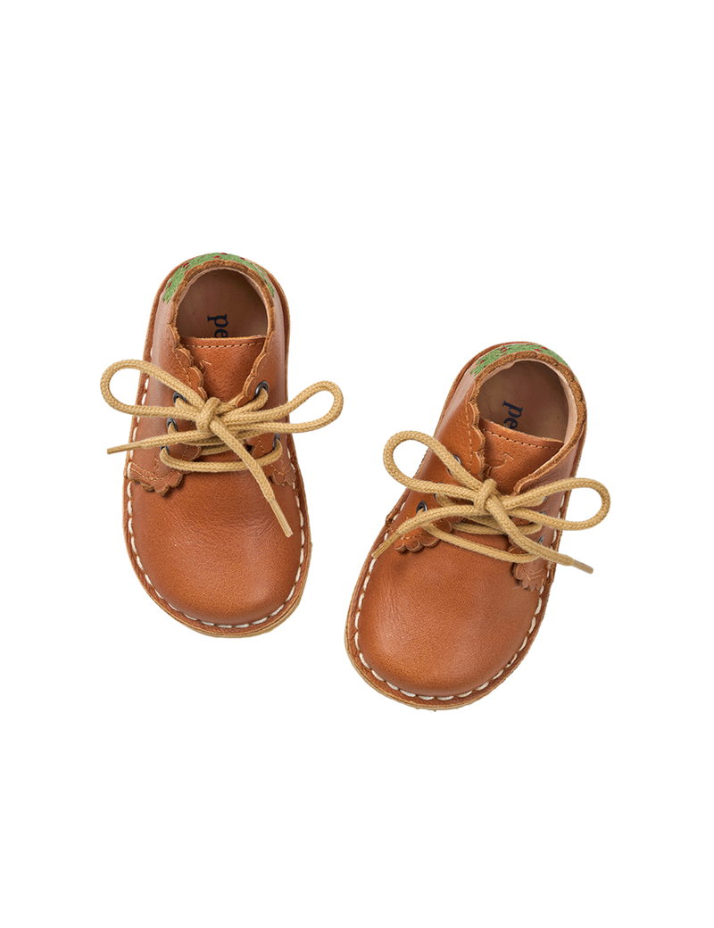 Petit Nord Apple Tree Scallop Boot Boots Cognac 002