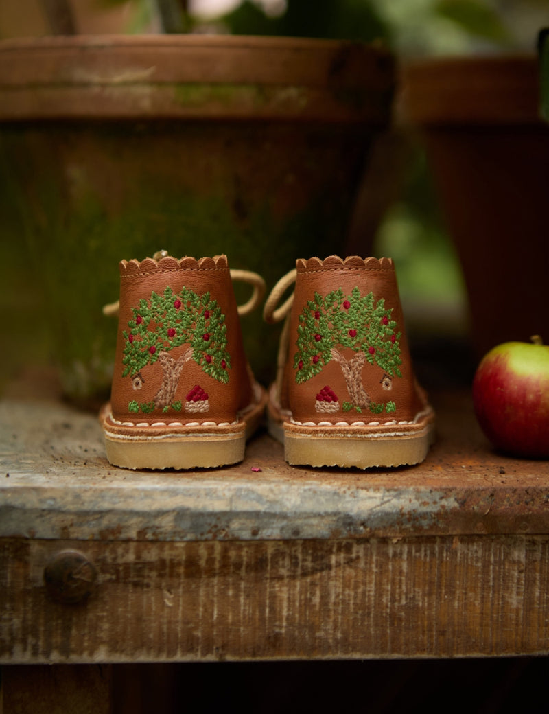 Petit Nord Apple Tree Scallop Boot Boots Cognac 002
