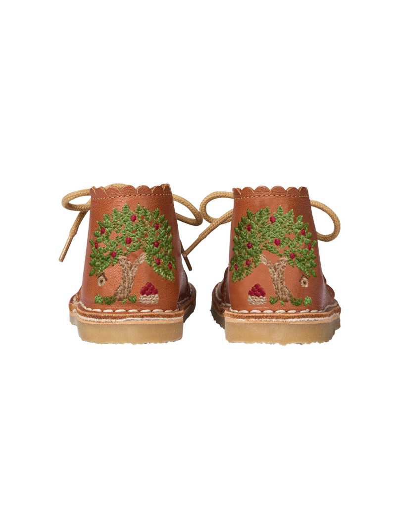 Petit Nord Apple Tree Scallop Boot Boots Cognac 002