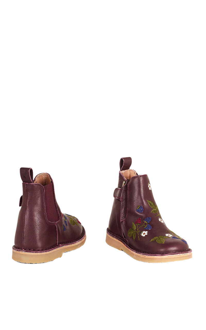 Petit Nord Blackberries Ankle Boot Boots Plum 075