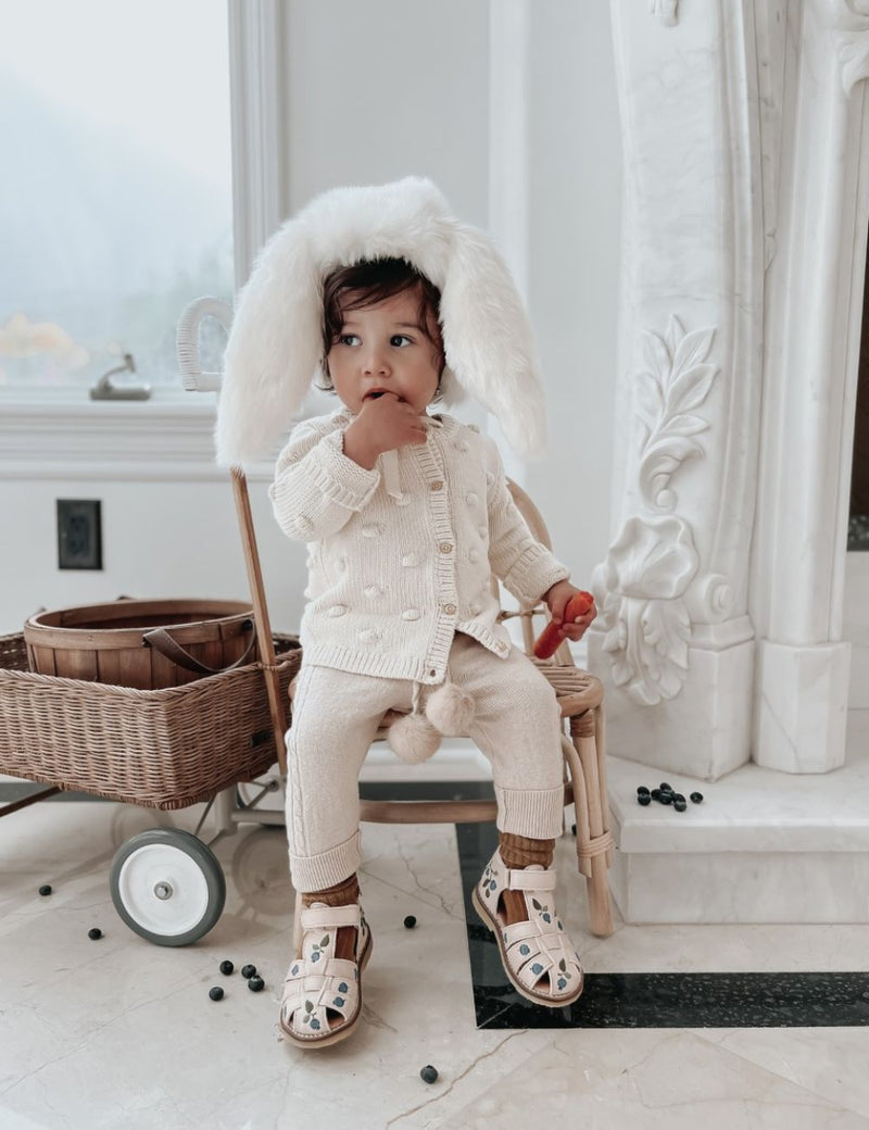 Petit Nord Blueberry Classic sandal Sandals Cream 052