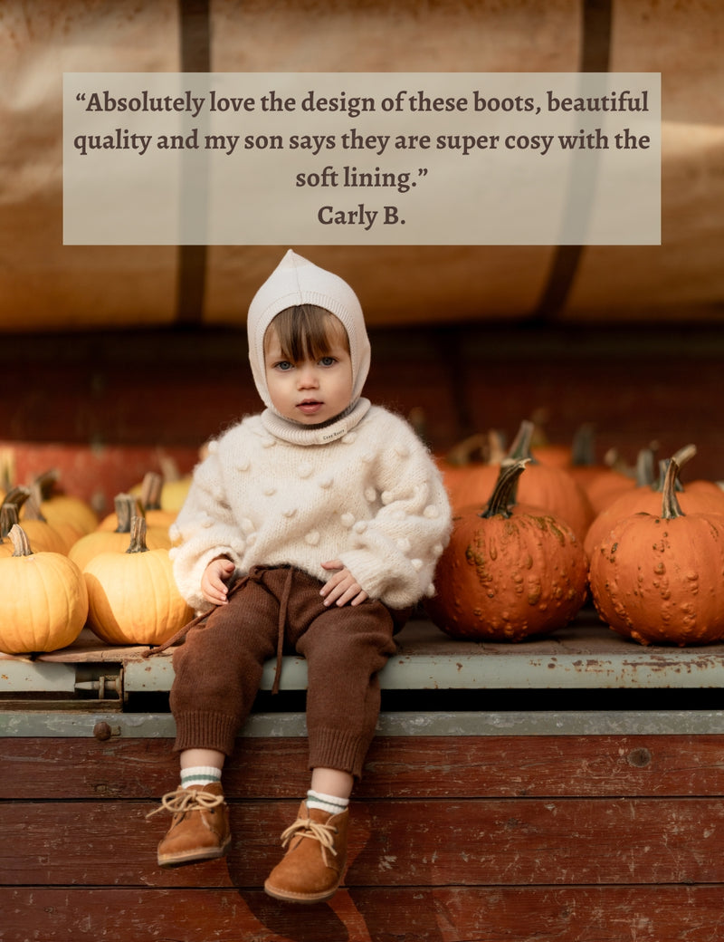 Petit Nord Desert Winter Boot Lace Winter Boots Chestnut Suede 155