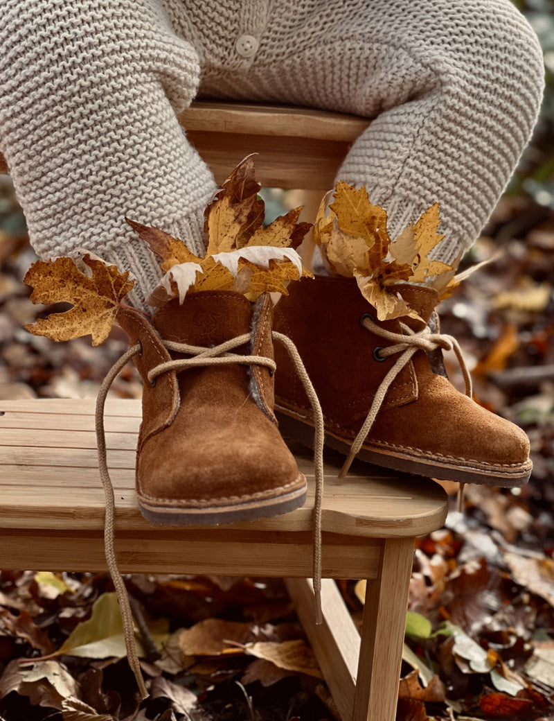 Petit Nord Desert Winter Boot Lace Winter Boots Chestnut Suede 155