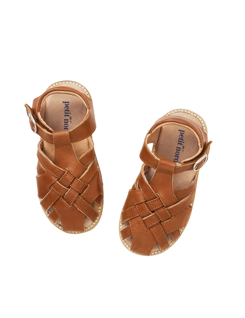 Petit Nord Diamond Sandal Sandals Cognac 002
