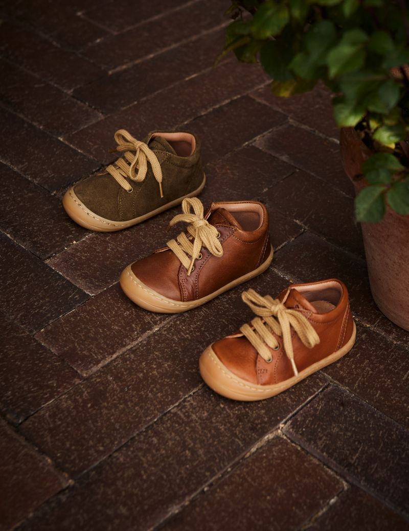 Petit Nord Everyday shoe Lace Sneakers Cognac 002