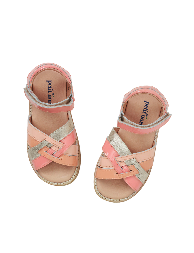 Petit Nord Evy Sandal Sandals Papaya 085