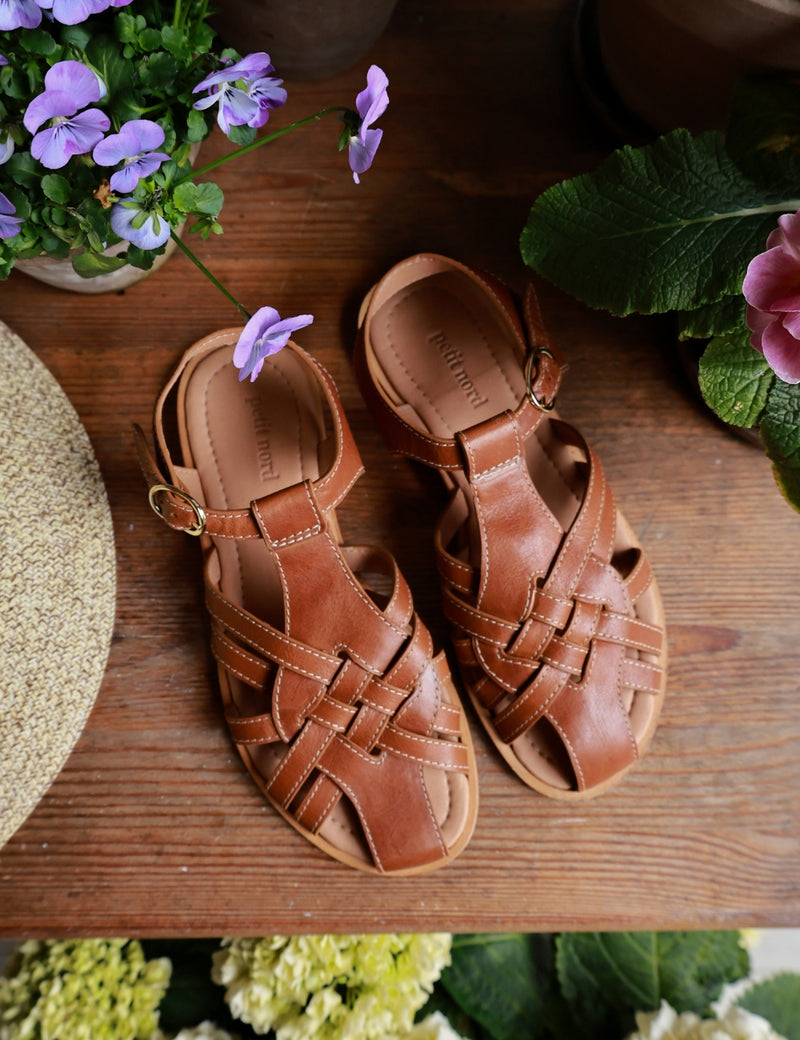 Petit Nord Florence Sandal Women Cognac 002