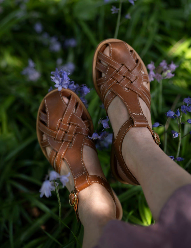 Petit Nord Florence Sandal Women Cognac 002