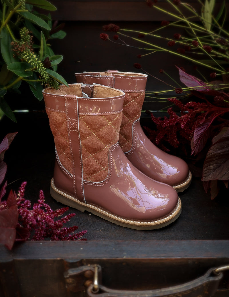 Petit Nord Lorride Boot Boots Rose Clay Patent 091