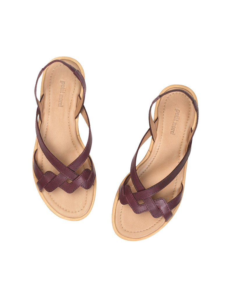 Petit Nord Luna Sandal Sandals Plum 075