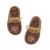 Rose Scallop Boot - Hazelnut