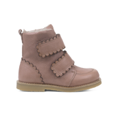 Scallop Winter Boot - Old rose