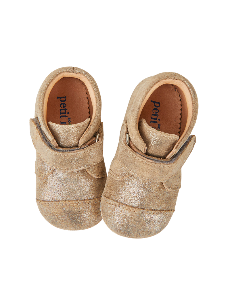 Petit Nord Shoe with Velcro Indoor Shoes Galaxy Suede 093