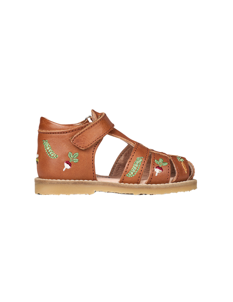 Petit Nord Veggie Classic Sandal Sandals Cognac 002