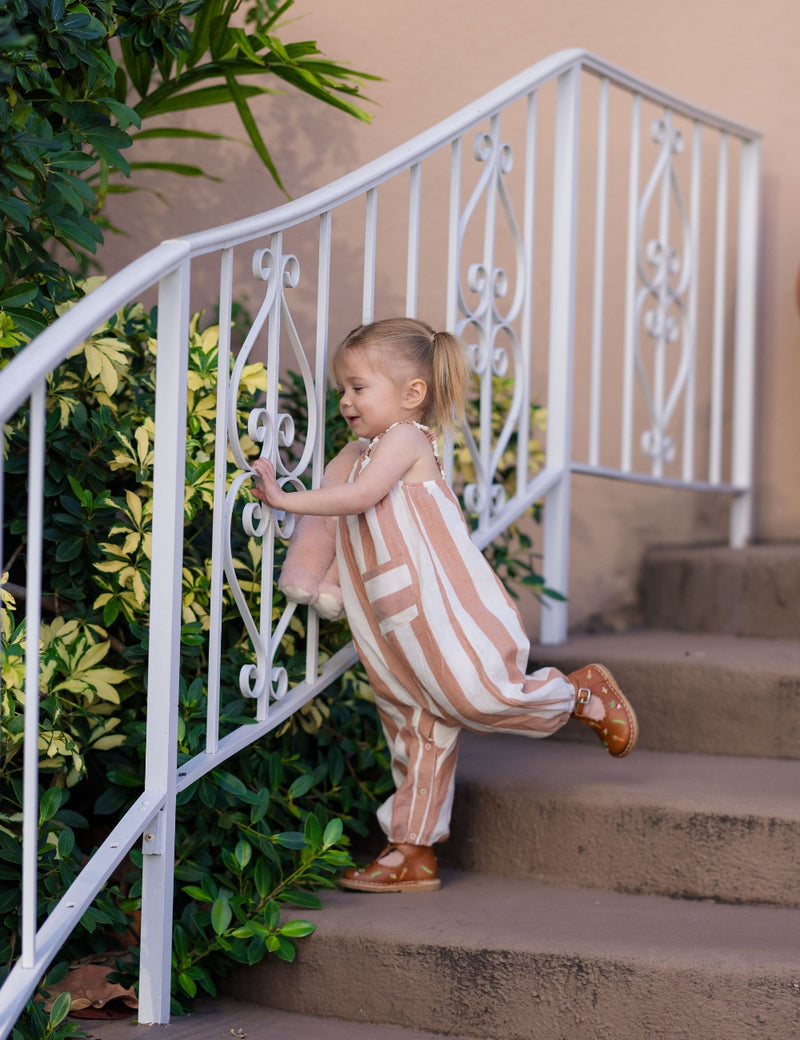 Petit Nord Veggie T-Bar Scallop T-bars and Ballerinas Cognac 002