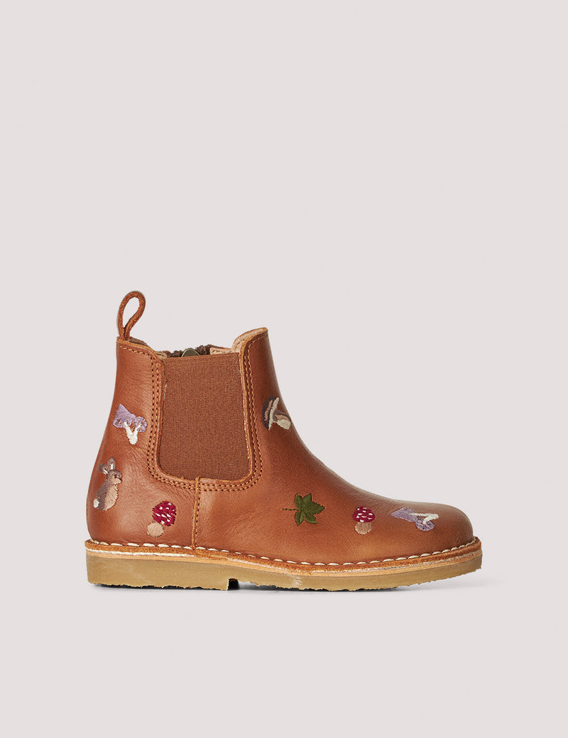 Petit Nord Woodland Ankle Boot Boots Cognac 002