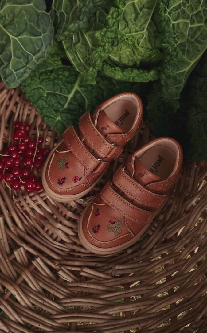 Petit Nord Ladybug Low Sneaker Sneakers Cognac 002
